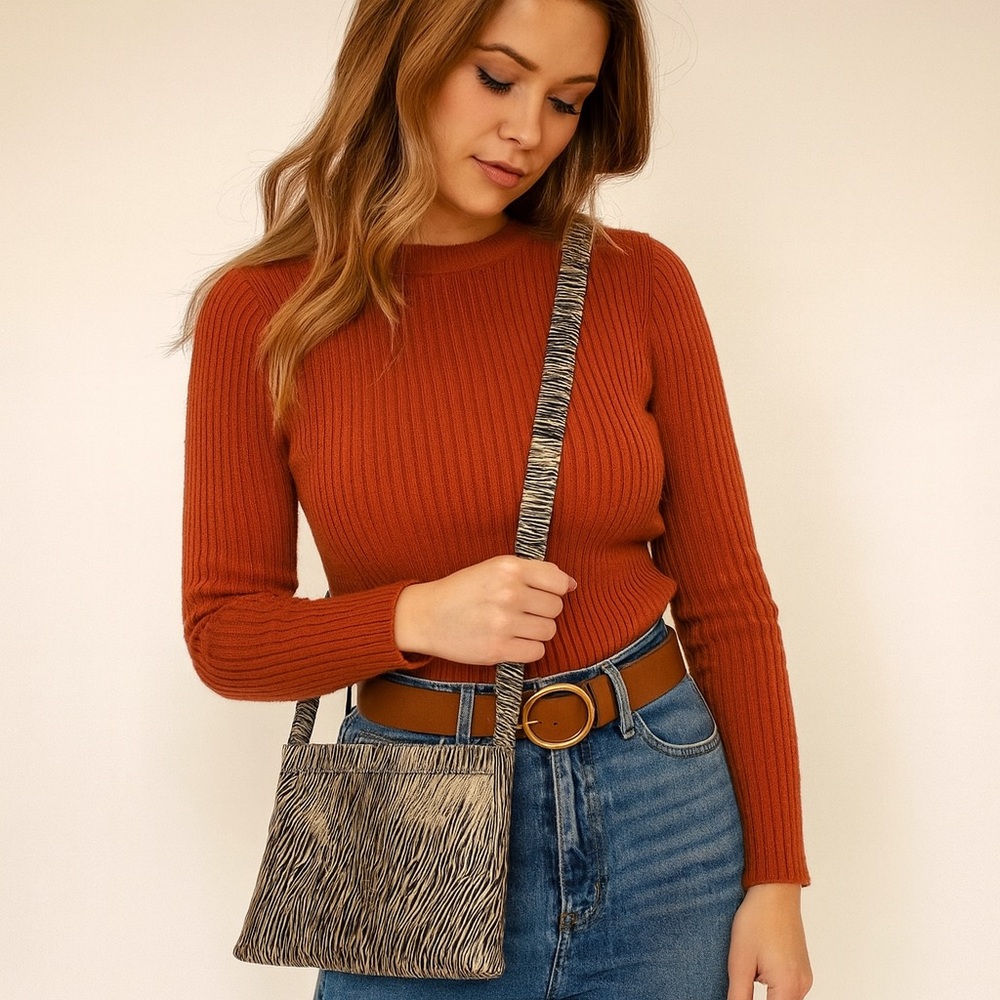 Cofi leather crossbody bag